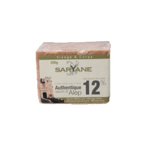 Aleppo Soap, 12% laurel oil, 200g